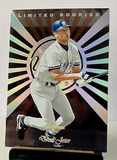 1996 Leaf Limited Rookies #4/10 Derek Jeter Hall Of Fame NY Yankees 