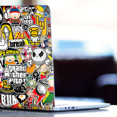 Skin De Protection Pour MacBook Pro 13" Retina Touch Bar – Stickers Rigolos Et Décalés