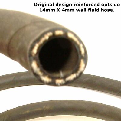 3' 1M Original Design Power Steering Low Pressure 14mm ID Hose 1964-80 Mercedes