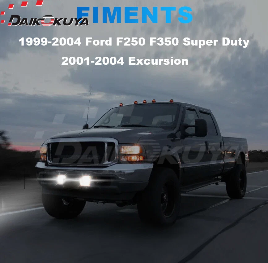 Luces antiniebla LED Super Duty para Ford F-250 F-350 F-450 F550 1999-2004 Foto 2 de 4