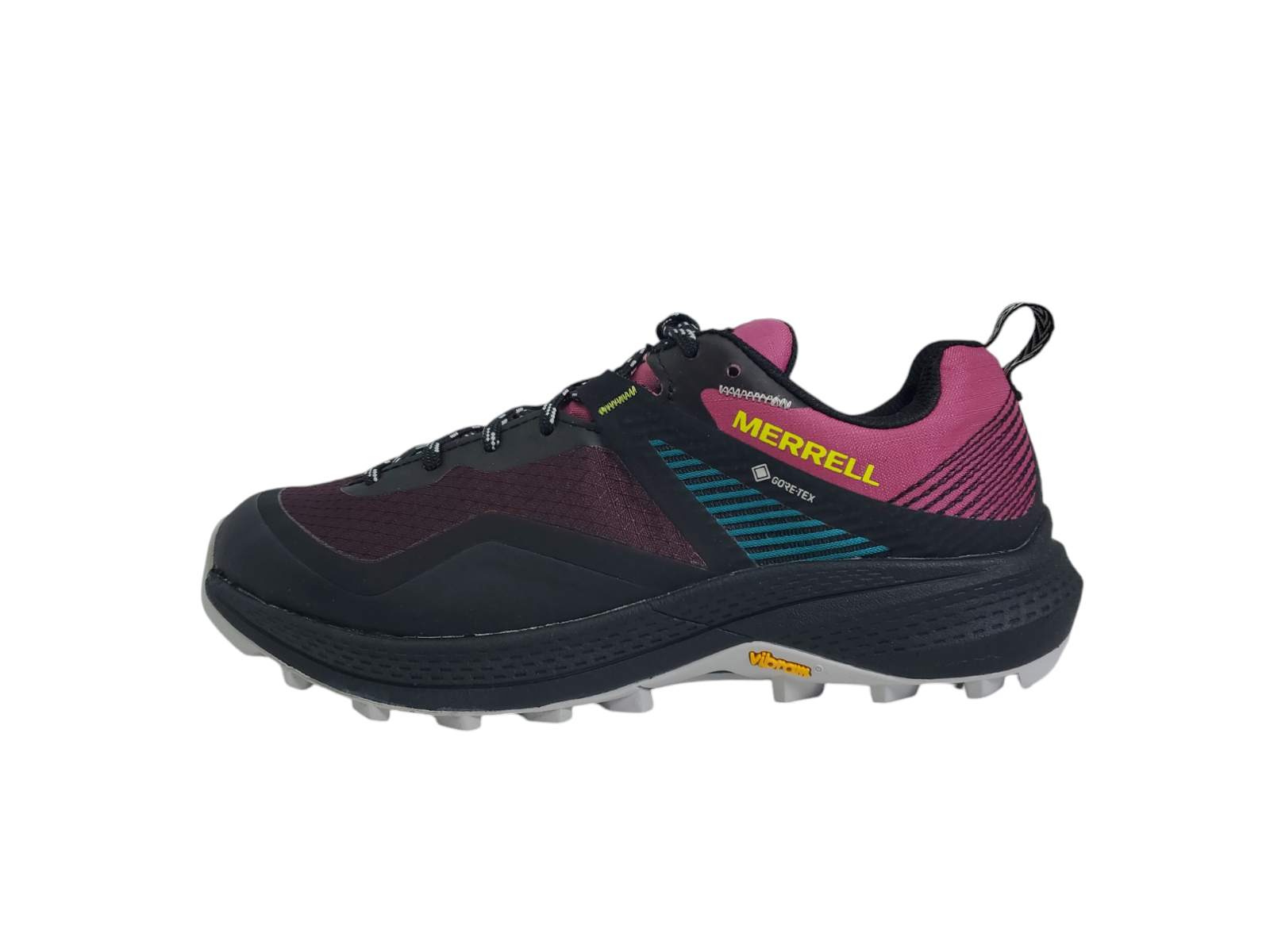 Merrell Womens MQM 3 GTX Hiking Shoes Fuchsia Burgundy Size 6 Medium US