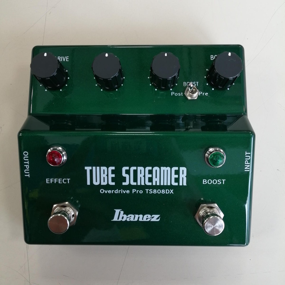 Ibanez TS808DX Tube Screamer Overdrive Pro Boost Guitar