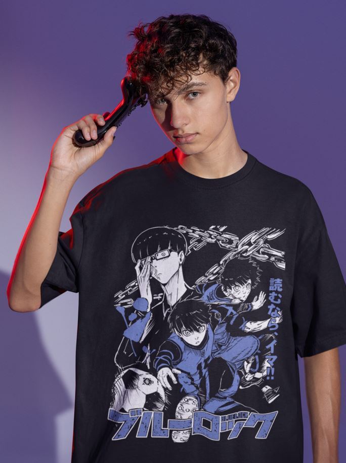 【新品未使用】FCRB BLUE LOCK L/S TEE RIN Blue lock T-shirt Kunigami Rin Itoshi Barou Shouei Meguru Bachira