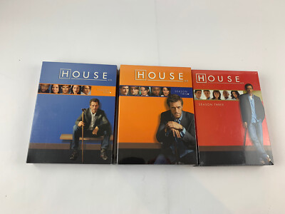 その他 House: Seasons One &amp; Two [DVD] HOUSE M.D., COMPLETE SEASON ONE, TWO AND THREE, DVD | eBay