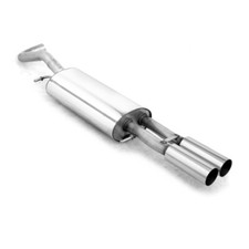 FOX Sportauspuff Audi A4 B5 Benzin u. Diesel 2x76mm o Absorber RohrØ55mm