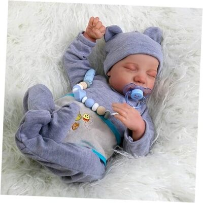 Lifelike Reborn Baby Dolls Boy,18 in Baby Soft Body Realistic-Newborn Twin  Boy