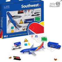 Airlines Airport Playset Kids Plane Vehicle Toys Die Cast Metal Authentic Detail Airlines Airport Playset Kids Plane Vehicle Toys Die Cast Metal Authentic Detail
