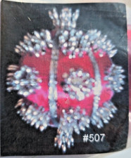 Wonders Of The Ornaments  507 Red Satin Ball Sequin Bead Christmas Ornament KIT
