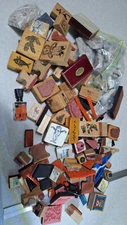 A pile of Rubber Stamps