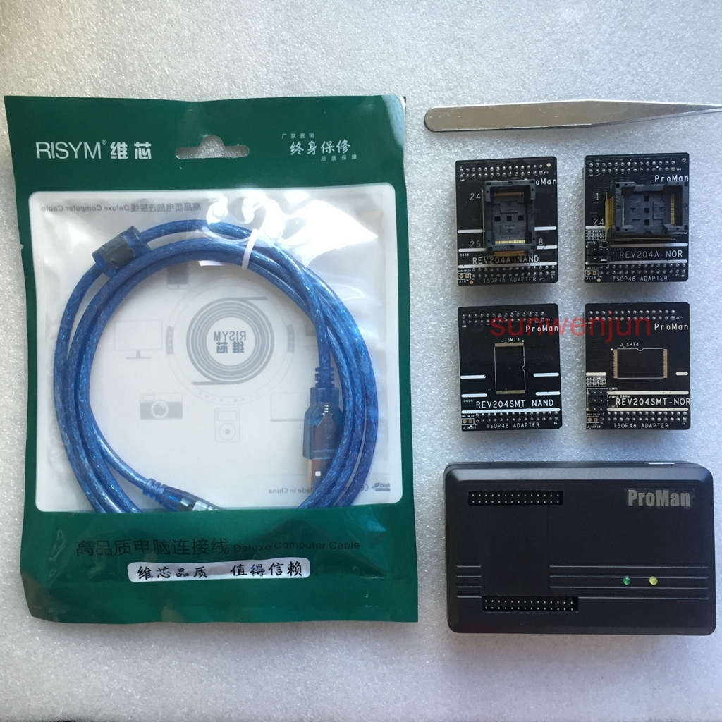ProMan Professional programmer repair tool copy NAND FLASH chip