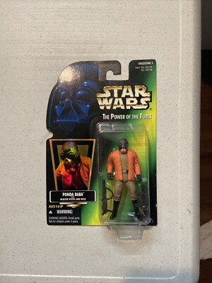 Ponda Baba w Blaster and Rifle Star Wars Power of the Force Kenner 1996 TY