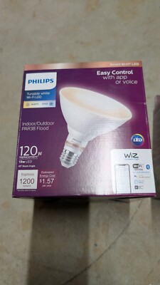 Philips Tunable White PAR38 120W Equivalent Dimmable Smart Wi-Fi Wiz Light