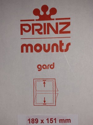 PRINZ STAMP MOUNTS 189/151