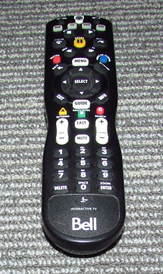 OEM Bell Interactive (iTV) TV Remote Control URC-62440BA0-002-R-K Fast Shipping