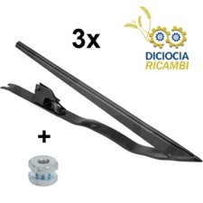 3 X ALZASPIGHE PER BARRA MIETITREBBIA UNIVERSALE Laverda New Holland Deutz Claas
