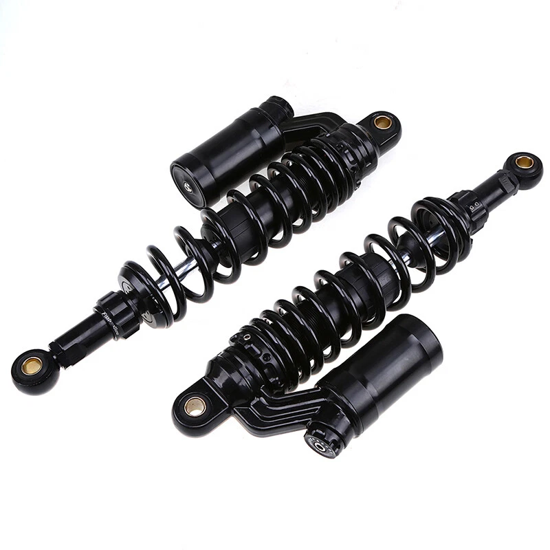 Amortiguador trasero 320 mm 12,5" suspensión agujero redondo para Honda Harley Yamaha Foto 2 de 4