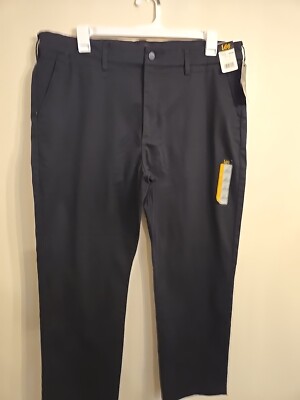 Lee Straight Leg Relaxed Fit Black Mens Pants Slacks 40 X 30 | eBay