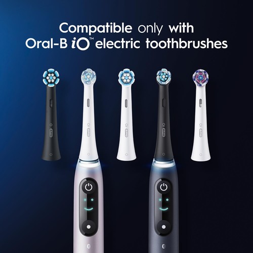 Oral-B iO Ultimate Clean Zahnbürste Nachfüller Ersatzköpfe weiß, 4er Pack - Bild 4 von 9