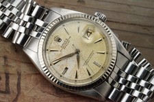 Rare 7777 Serial c1961 Serviced ROLEX Vintage DateJust 1601 36mm cal.1560 #1559