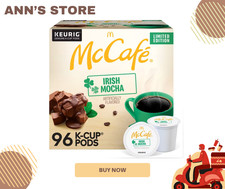McCafe Irish Mocha, Single Serve K-Cup Pods, Flavored Coffee, 96 Count - NEW 
