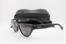 NEW VOGUE EYEWEAR X HAILEY VO 5513-S W44/87 BLACK CAT AUTHENTIC SUNGLASSES 55-16