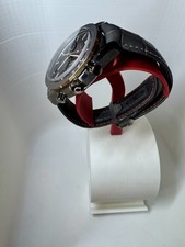 OMEGA Speedmaster Grey Side of the Moon Meteorite Chronograph Leather Watch 4