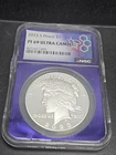 2023 S Silver Peace Dollar Purple Core  NGC PF69 Ultra Cameo Traderbea