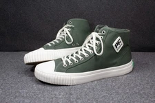 PF Flyers Center Hi Green Canvas High Top Retro Shoes Sneakers Mens Size 11