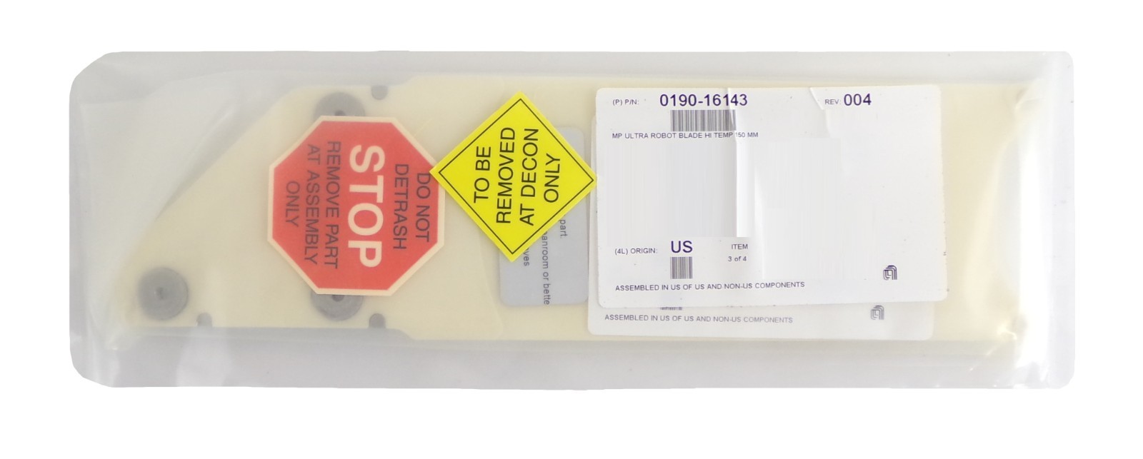AMAT Applied Materials 0190-16143 150mm MP ULTRA High Temp End Effector New