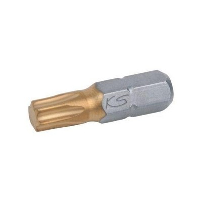 1/4 Zoll TIN Bit Torx, 25mm, T25, 5er Pack KS TOOLS 911.3657
