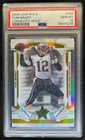 2008 Leaf Rookies & Stars Tom Brady Longevity Gold Electrified #23/49 PSA 10