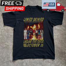 Lynyrd Skynyrd 1977 Tour Vintage Southern Rock Concert Graphic T-Shirt