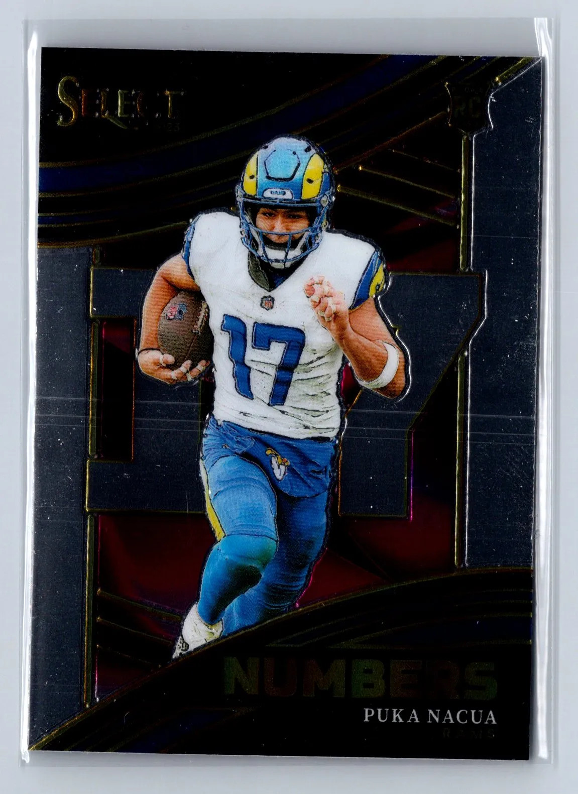 2024 Panini Select Puka Nacua Numbers #NMB-PNA