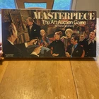 Masterpiece The Art Auction Board Game 1970 Parker Brothers COMPLETE Vintage