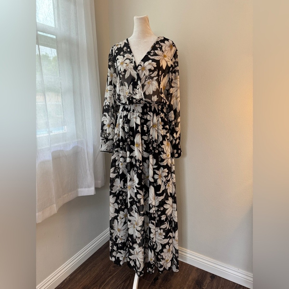 chinese dress ladies Hilton Head Island Floral Maxi main image 1