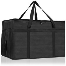 Insulated Bags for Food Delivery, XXXL Pizza Delivery Bags, Large Capacity Co...