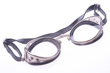   ANTIQUE MOTORCYCLE BIKE STEAMPUNK MINTY RACING GOGGLES AVIATOR CLEAR GLASSES