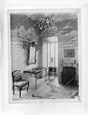 o42035 circa 1932 orig photo home economics interior design lavish bathroom vani