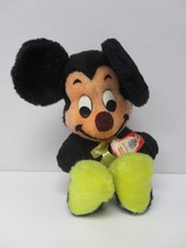 1960s California Stuffed Toys Walt Disney Mickey Mouse Plush With Tag