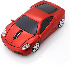 Wireless Mouse Sport Car Shape Computer Optical Mice USB 2.4Ghz Ergonomic Design