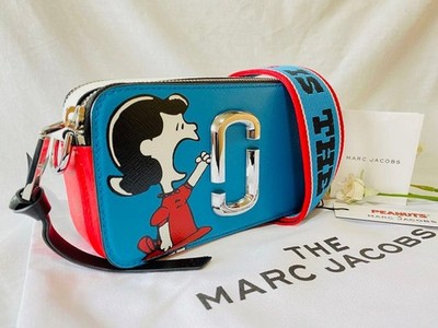 MARC JACOBS x Snoopy Camera Bag Blue Multi New Designer Collaboration