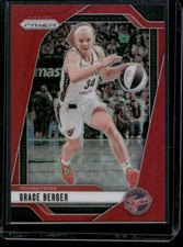 2024 Panini Prizm WNBA #89 Grace Berger Red Prizms #/299