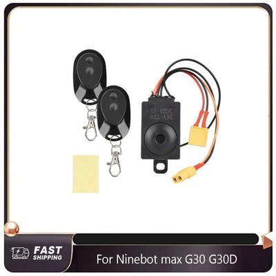 Anti Theft Alarm Remote Control Alert For Ninebot max G30 G30D E-Scooter