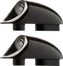 Kodlin 3-1 Black Mini Fender Strut Indicator Lights for  2018-24 Harley Softail