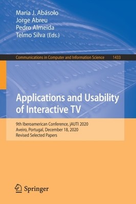 Absolo - Applications and Usability of Interactive TV   9th Iberoamer - X555z