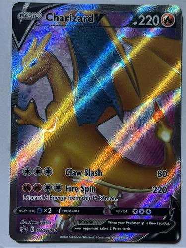 Charizard V SWSH050 SWSH: Sword & Shield Promo Cards Holo NM