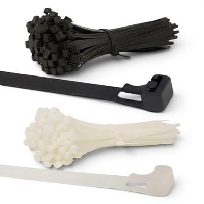 Lösbare Wiederverwendbare Kabelbinder Zip Tie Kabelbinder Ordnung Draht Schwerlast Nylon