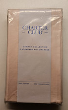 Charter Club Damask Collection 2 Standard Pillowcases 550 Thread Count