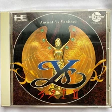PC Engine Ys I II Master Edition Japan 2w
