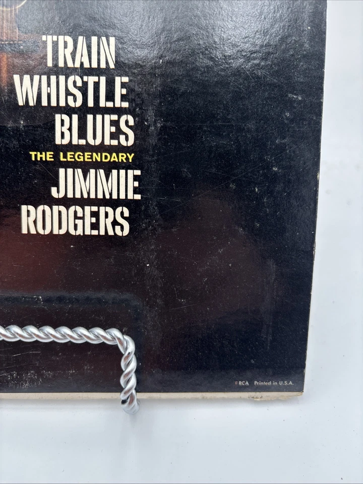 Jimmie Rodgers-Train Whistle Blues-RCA Records J2WP-2662 4 S 1-LP 1958 NM/VG+ - Image 4 of 4